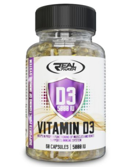 Real Pharm Vitamin D3 5000 IU 60 kapsul